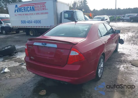 2012 Ford Fusion Sel из США, поврежденный, VIN 3FAHP0JA1CR253246